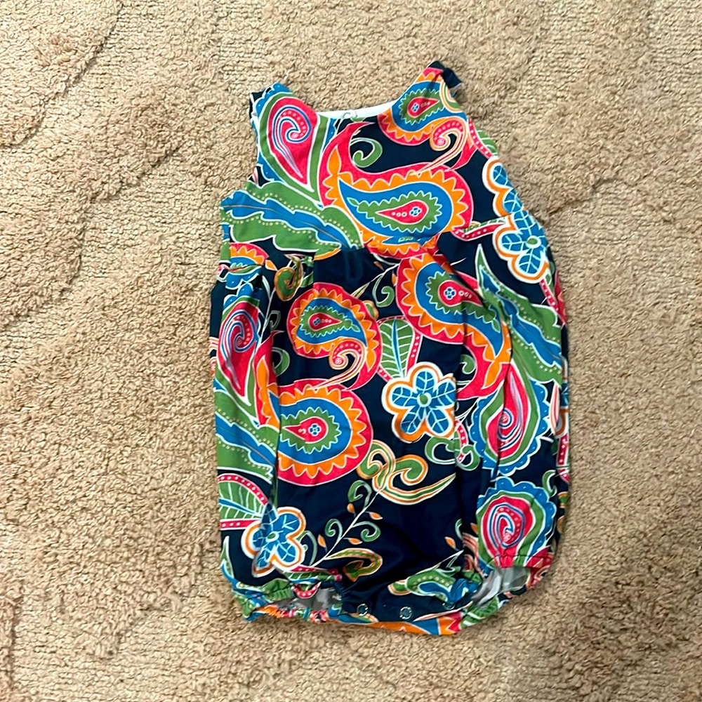 12M Lolly Wolly Doodle Onesie